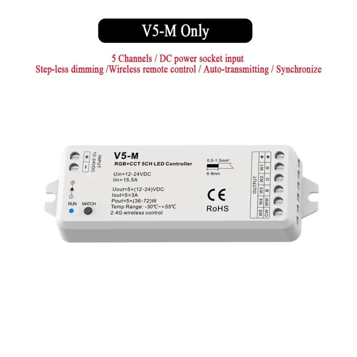 Contrôleur LED sans fil avec télécommande RF