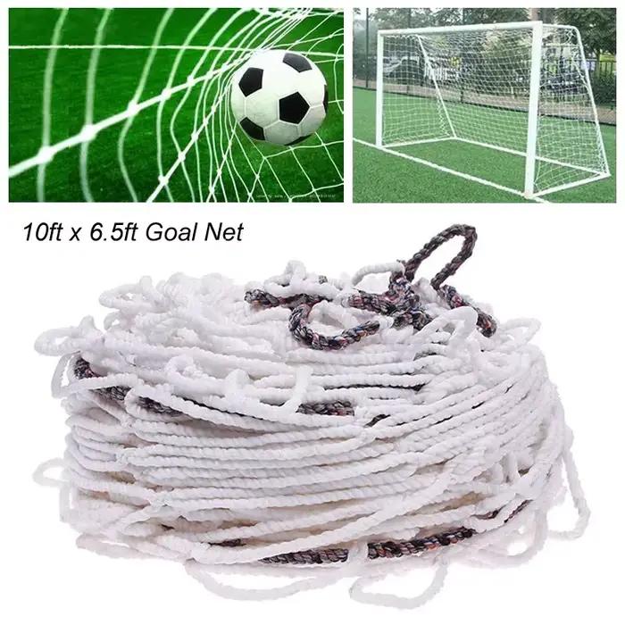Filet de poteau de but de football pleine grandeur