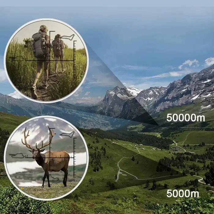 Jumelles compactes 900x25 haute puissance étanches pour observation ornithologique et sports