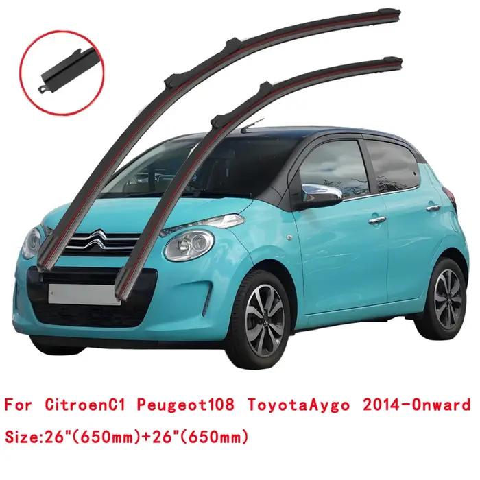 Essuie-glace de brosse de voiture, pour citroën C1 Peugeot 107 108 Toyota Aygo PM PN PA PS B1 B4 200
