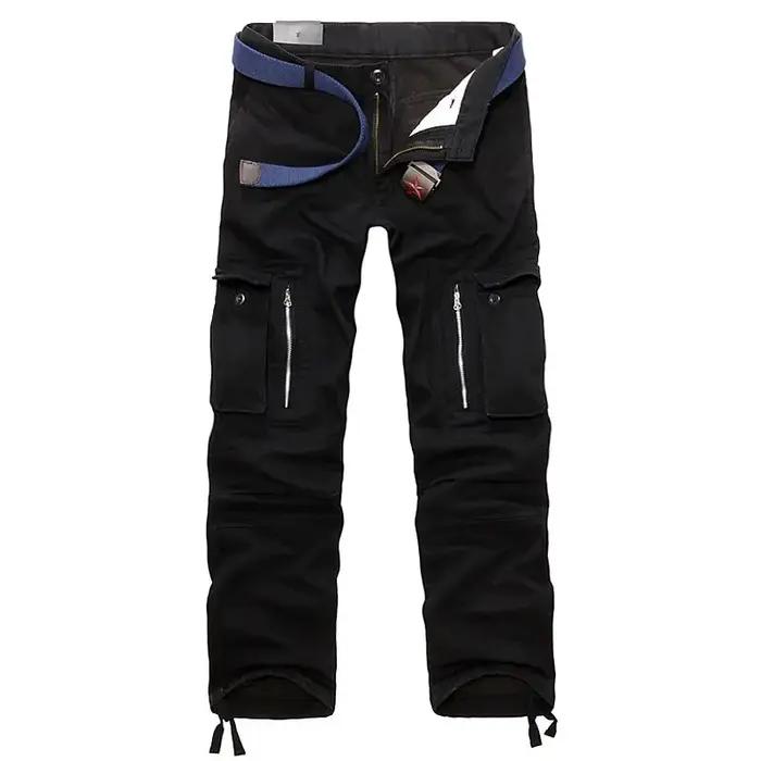 Pantalon cargo militaire polaire épaisse taille 40 pour chasse hivernale homme grand