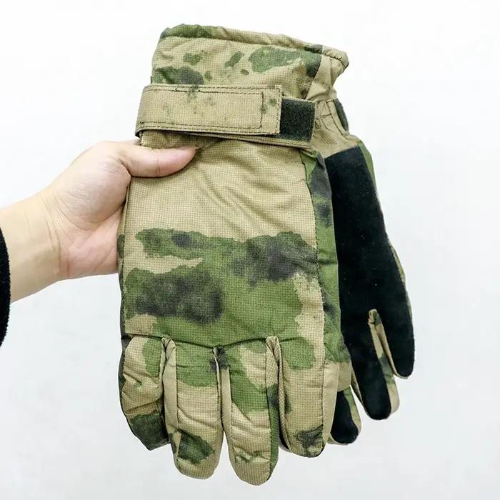 Gants tactiques hiver VKBO3.0 originaux russes hommes anti-froid coton MOX chauds strap poignet réglable