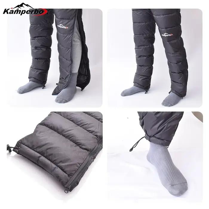 Kamperbox randonnée hommes pantalons hiver vers le bas pantalon hommes hiver vers le bas pantalon ra