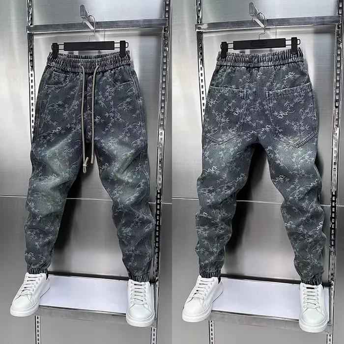 Jean classique américain Jacquard