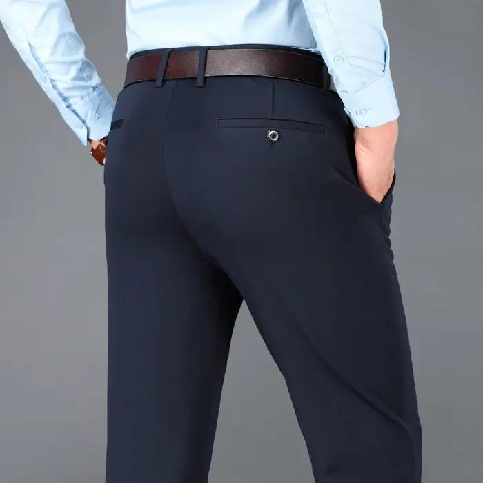 Pantalon homme élégant bureau chasse confortable stretch quick dry pour tenue polyvalente