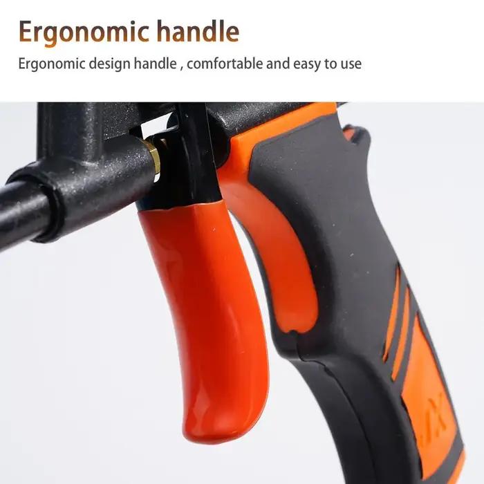 Pistolet à mousse expansive professionnel pour rénovation de maison avec outils de nettoyage inclus pour sceller et isoler espaces à offrir pour bricoleurs