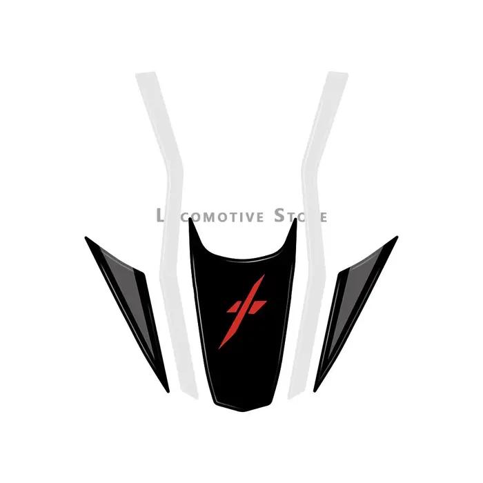 Autocollants 3D en gel époxy pour Benelli TRK 702 et TRK 702X 2023 couleurs multiples accessoires de protection et décoration de moto