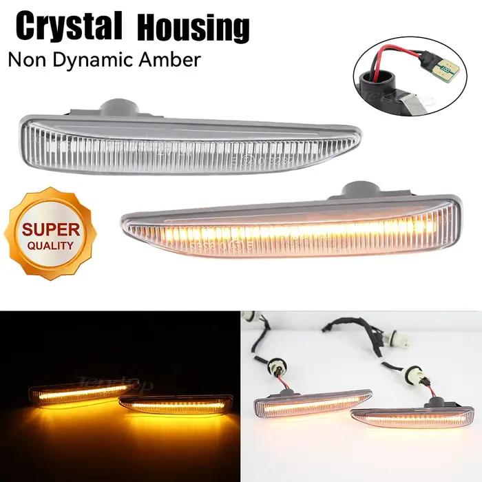 2 pièces accessoires de voiture pour 2001-2008 BMW série 7 E65 E66 E67 E68 clignotant LED clignotant