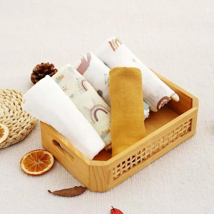 Kangobaby # Ma vie douce # Couverture multifonctionnelle en mousseline de coton et bambou