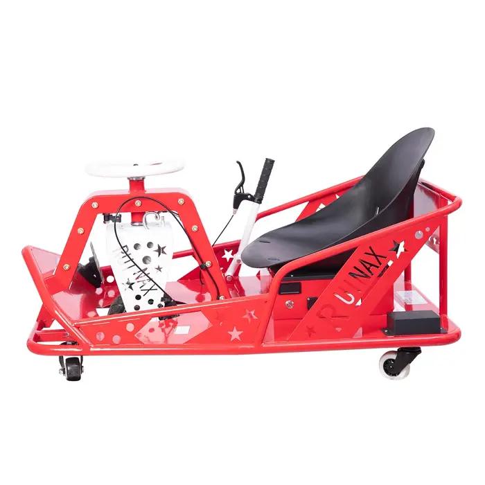 Kart électrique tout-terrain haute puissance pour adultes, style Crazy Cart, idéal pour les courses