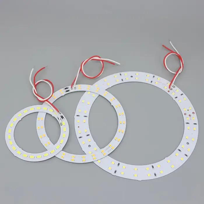 10w 12w LED anneau puce perle lumières fil plomb 5V conseil ampoule Source de lumière Dia 78mm 112mm