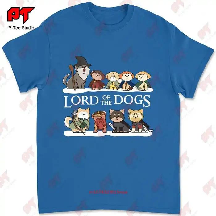 T-shirt Le Seigneur des Chiens, Tee Rings Lotr, LAS kein Mignon, Cadeau Drôle, Nerd, 4ANV