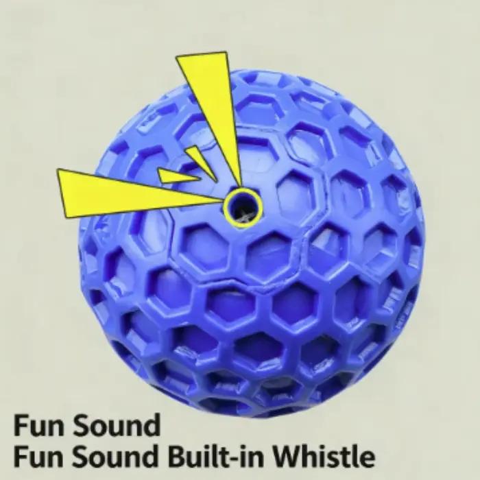 Jouet à mâcher en caoutchouc indestructible pour chiens de petite, moyenne et grande taille, accessoire de jeu et d'hygiène bucco-dentaire pour animaux de compagnie