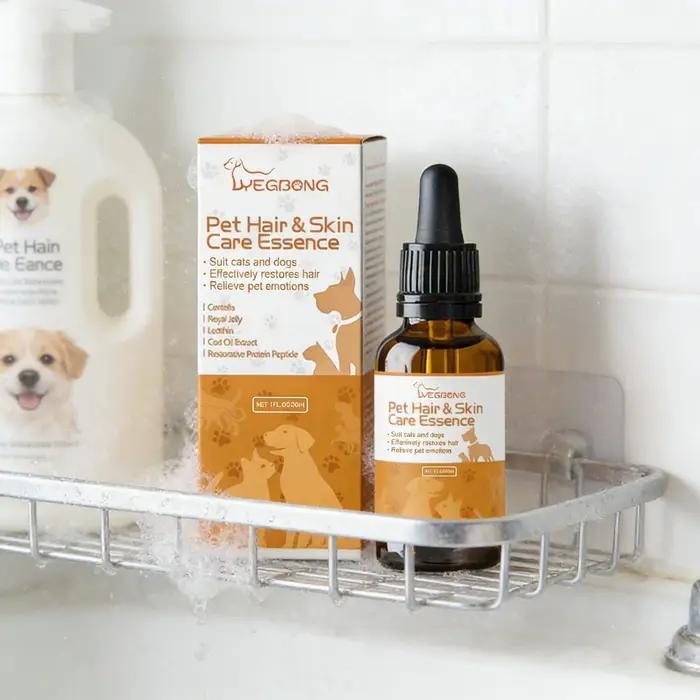 Sérum Nourrissant pour Poils de Chien Yegbong – Gouttes Hydratantes