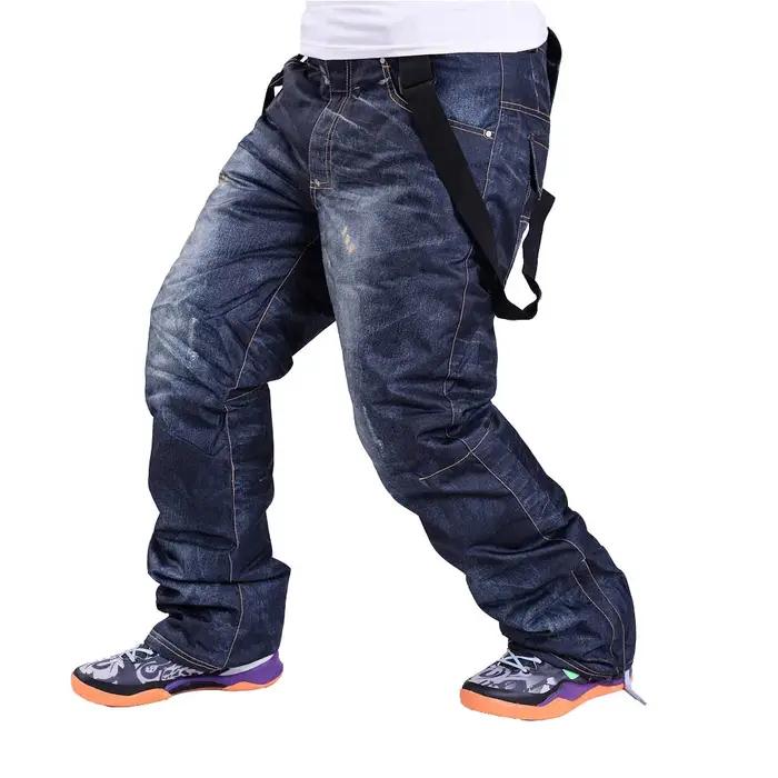 Pantalon de ski de neige imperméable pour homme
