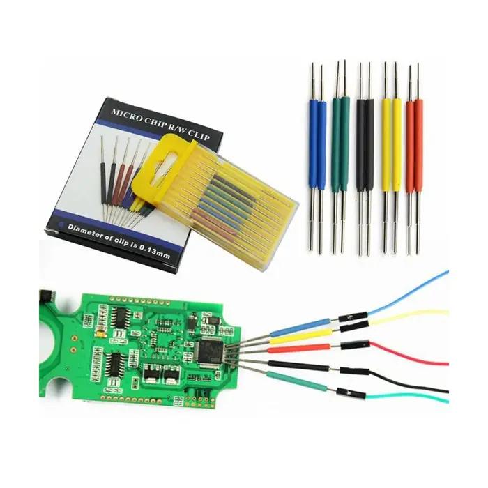 10X puce universelle micro IC pince SOP SOIC TSOP MSOP SSOP SOP8 SMD IC Test Clip broche prise adapt