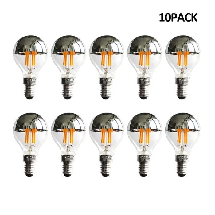 Ampoule LED Vintage à Pointe Argentée
