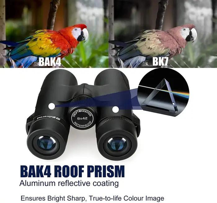 Jumelles Svbony SV47 10x42 HD étanches birdwatching lunette télescope adultes lentilles FMC BAK4 chasse