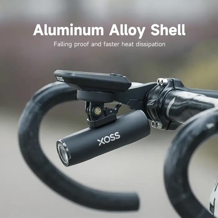 XOSS-Lampe de poche ultralégère pour vélo, lampe de sauna pour vélo, lampe frontale pour VTT, lampe