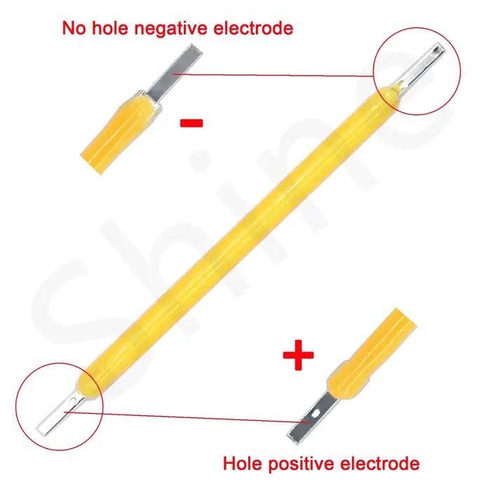 Ampoule Edison à Filament LED COB, pièces de lampe 18.8mm 29mm 38mm 54mm 68mm DC 3V 12V 57V 80V, Dio
