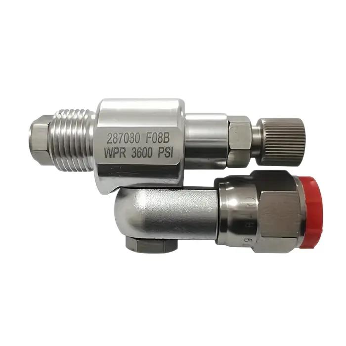 1 PCS 287030 Joint pivotant de vanne d'arrêt CleanShot, adaptateur de pulvérisateur de peinture po