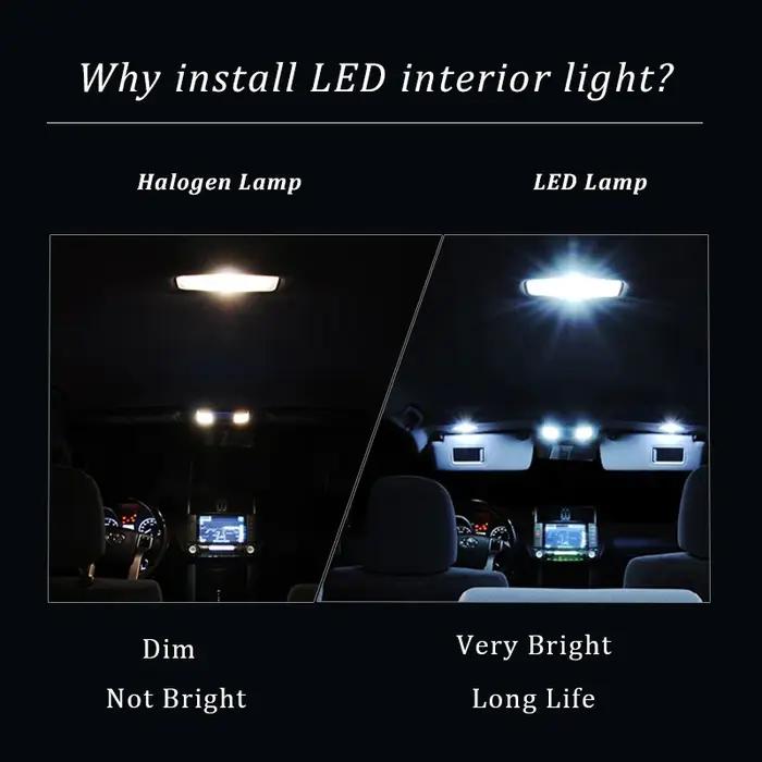 TPKE LED Kit de lumière de dôme de carte intérieure pour BMW série 4 F32 F82 2013-2020 lampes LED d'