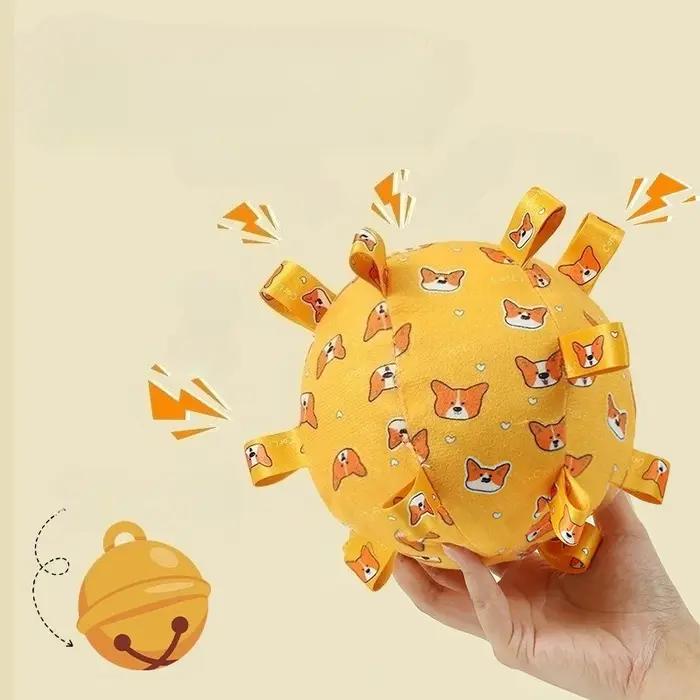 Balle interactive pour chien