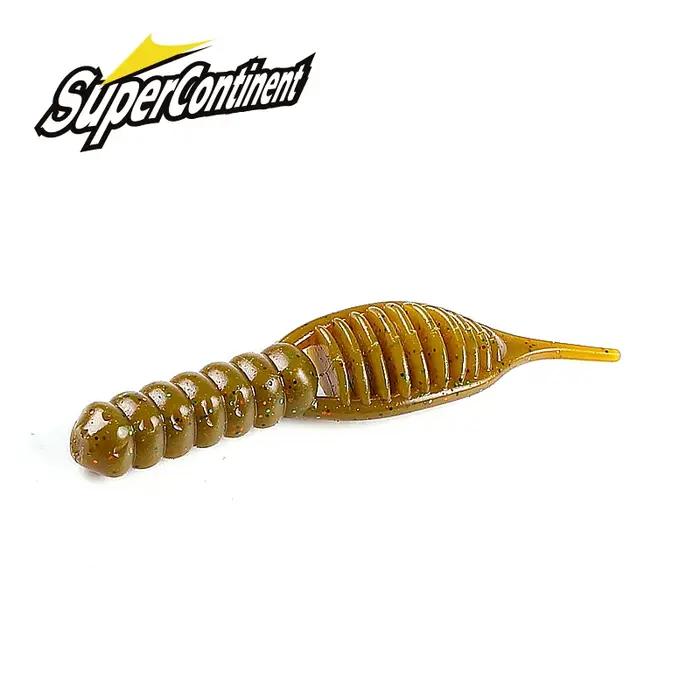 Leurres fanatik supercontinent 80mm/8 pièces 55mm/15 pièces leurre souple leurres de pêche appâts en