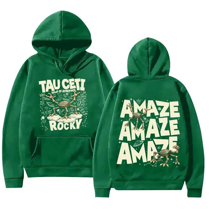 Sweat-shirts Project Hail Mary Rocky Tau Ceti Home of Astrophage avec imprimé de dessin animé