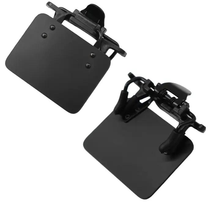 Lunettes de tir Blinders Patchs pour les yeux de tir standard 180 ° Boucliers en verre réglables Occluder Clip Eye