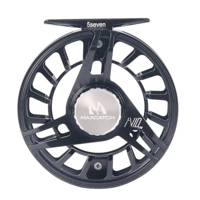 Maximumcatch AVIDPRO 3-9wt moulinet de pêche à la mouche durci léger physique CNC usiné 6061T6 aluminium robuste mouline