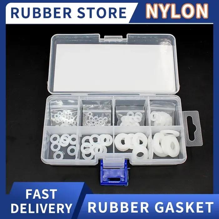 Kit de réparation en joint plat en acier inoxydable et matériaux synthétiques pour robinets résistants à la corrosion et aux conditions difficiles pour rénovation et maintenance de la maison