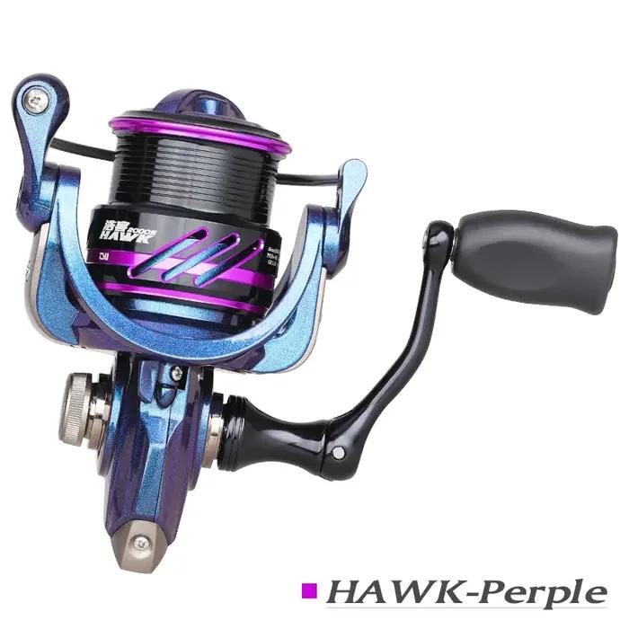 Moulinet de pêche TSURINOYA HAWK 2000S 2500S 3000S à bobine peu profonde pour lancer longue distance