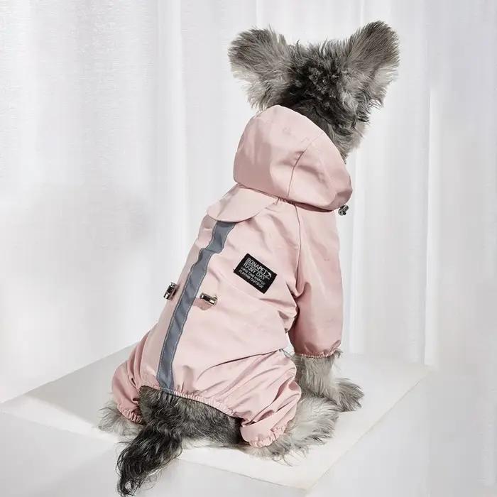 Imperméable créatif réfléchissant pour chien