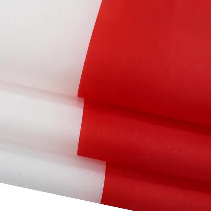 Drapeau national polonais en POLARTEC robuste et polyester durable pour accrocher à l'intérieur ou à l'extérieur pour célébrer la fierté et la culture polonaise