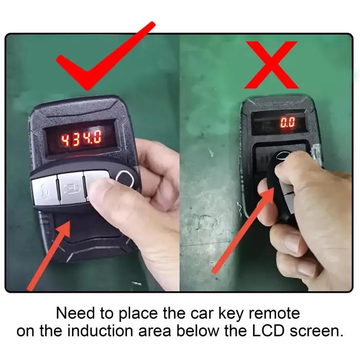WOYO 10 - 1000mhz Auto key testeur de frequences ,outil de voiture testeur de fréquence,IR FR compte