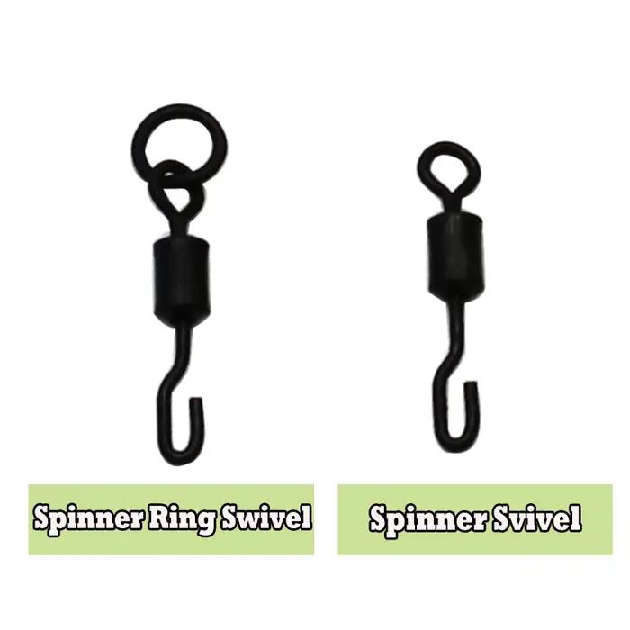 Spinner pivotant pour plate-forme Ronnie, accessoires de pêche à la carpe, Micro crochet, crochet pi
