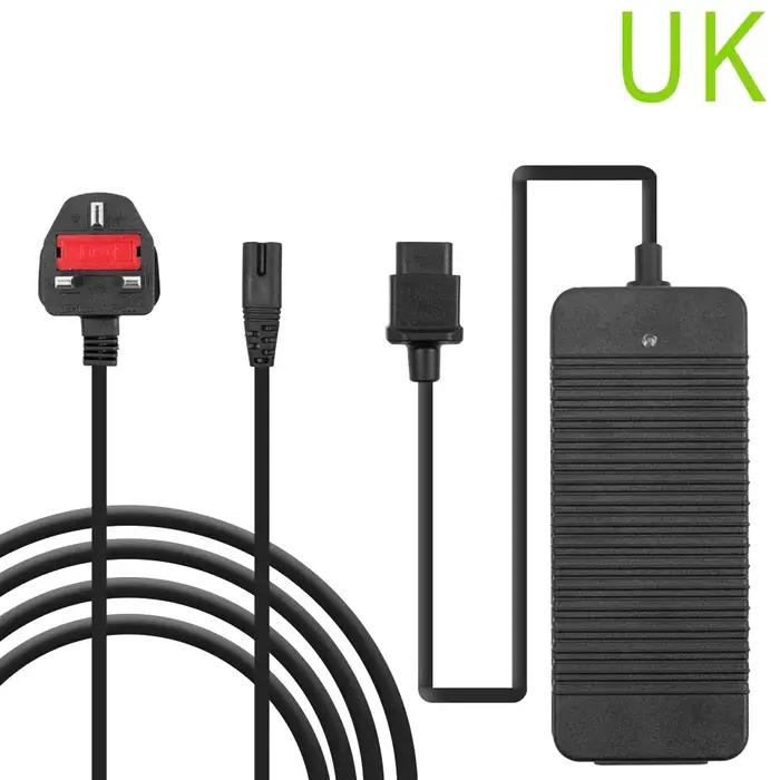 Chargeur de batterie 53,5V pour Scooter Électrique NIU KQi1 Pro/Sport & KQi2 Pro/ KQi3 Pro/Sport/Max - Sécurité Avancée et Design Élégant