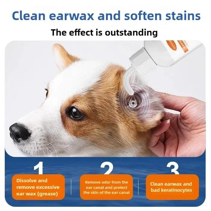 Nettoyeur d'oreille hypoallergénique pour chiens et chats sans médicaments pour une hygiène douce et efficace des oreillesUsageIdéesOccasionsSpéciales
