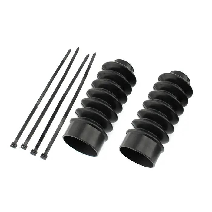 Couvre-fourches en caoutchouc 39mm pour Harley Davidson Sportster XL883 et FXD fourche protection élégante moto style britannique adaptable à dautres modèles