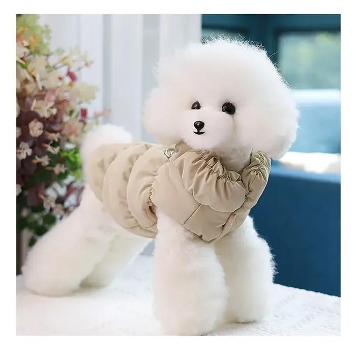 Vêtements pour chiens avec bretelles chaudes