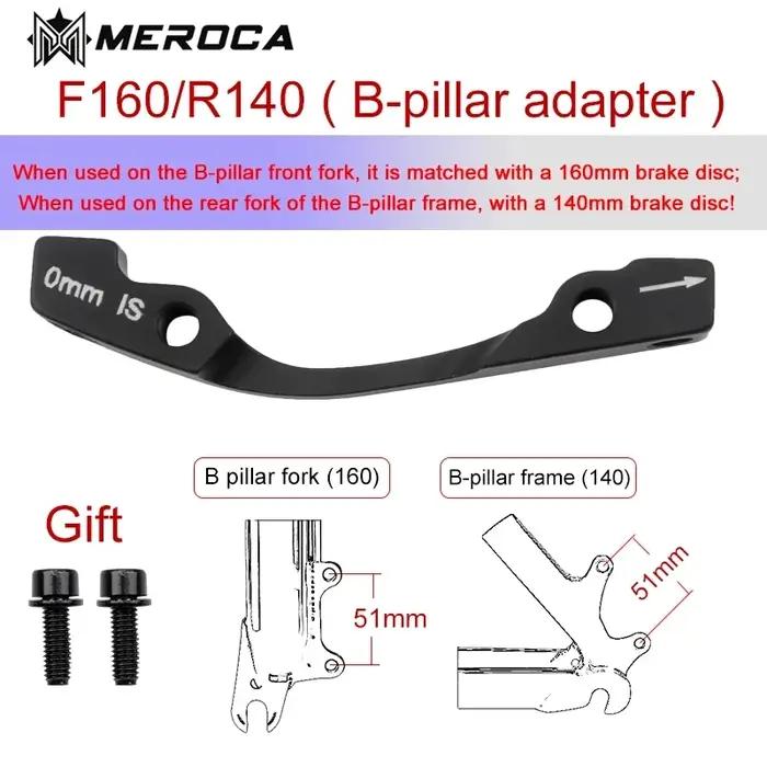 MEROCA adaptateur de frein à disque de vélo convertisseur de frein à disque vtt support de VTT suppo