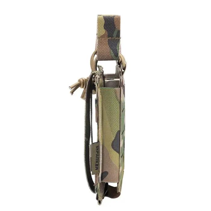 Pochette tactique Molle Double pochette pour magazines pochettes magnétiques Double couche support de cartouche universel pour M4 M14 M16 AK AR