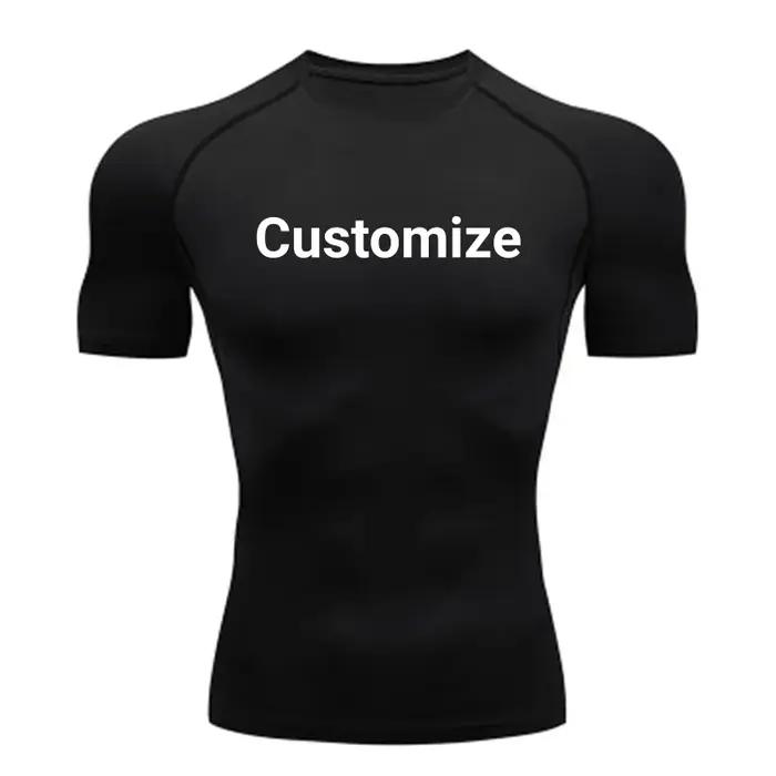 Personnalisation du T-shirt à séchage rapide pour hommes