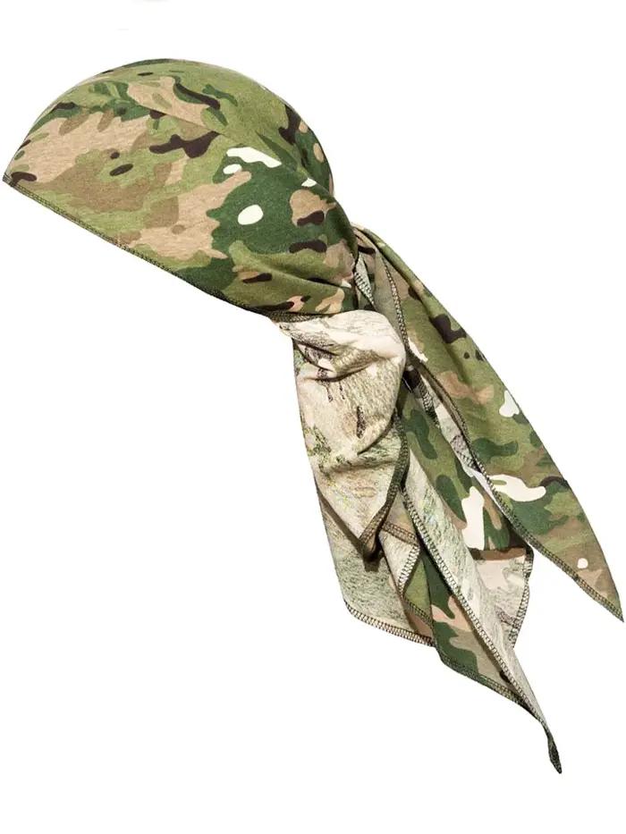 Foulard triangulaire camouflage russe EMR - Masque multifonction pour chasse et équitation