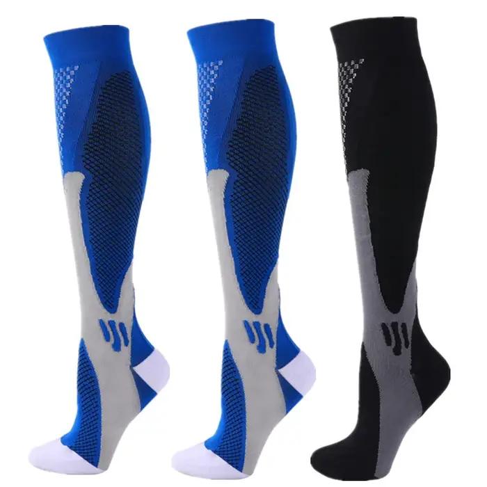 Pack 3 paires chaussettes compression 30 mmHg chasse - œdème varices sport taille XXL