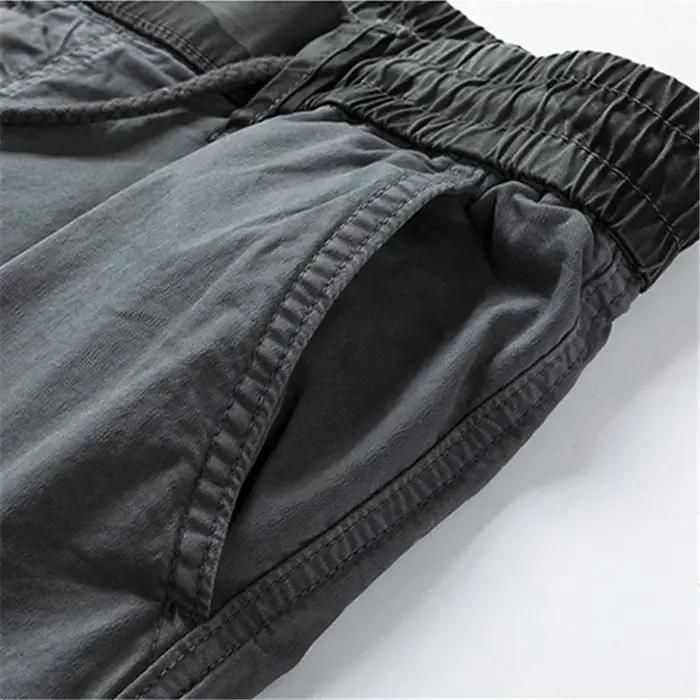 Pantalon cargo camouflage multi-poches cheville streetwear pour chasse urbaine et outdoor
