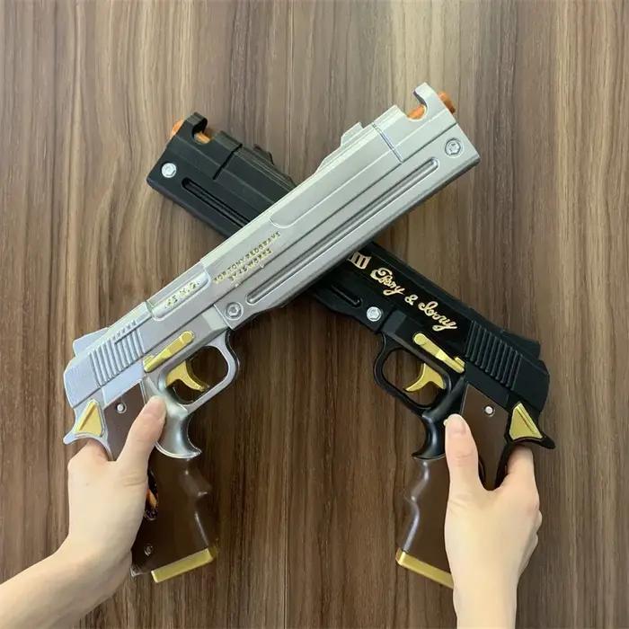 Cosplay VALORANT pistolets Sovereign Revolver accessoire pistolet armes modèle sécurité PU caoutchouc Halloween pas de déclenchement