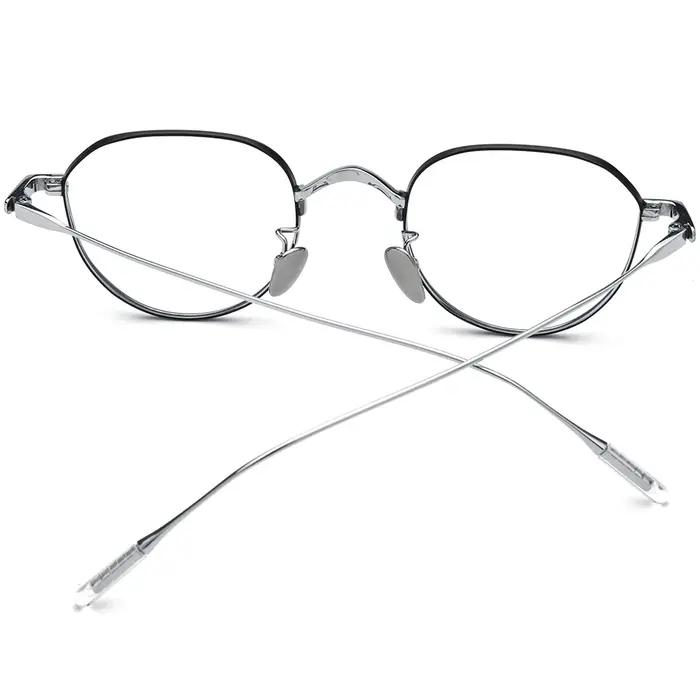 NIANZHEN alliage de titane lunettes cadre hommes polygone marque Design lunettes femmes ultraléger r