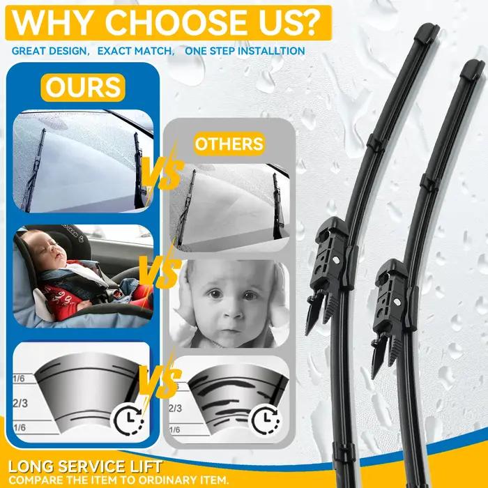 Erick's – balais d'essuie-glace avant pour BMW série 3 G20 G21 2018 – 2023, brosses de pluie pour fe